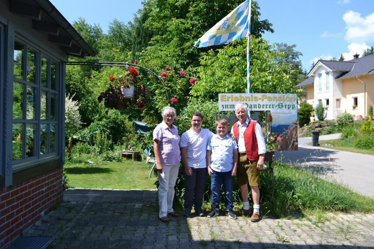 Erlebnispension Zum Wanderer Sepp Arnbruck Exterior foto